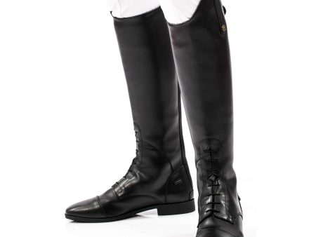 Brogini Albareto Easy-Care Field Boot 39 (6) Black Wide Fashion