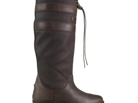 Brogini Longridge Easy-Care Contry Boots Wide 43 (9) Brown Supply