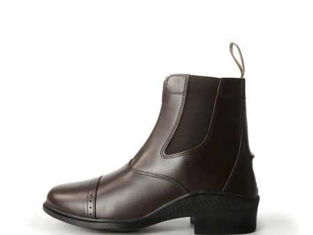 Brogini Tivoli Leather Paddock Boots Brown Size 46 (11) Adult For Cheap