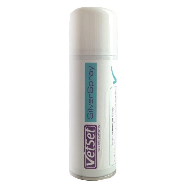 Vetset Aluminium Silver Spray 200ml Sale