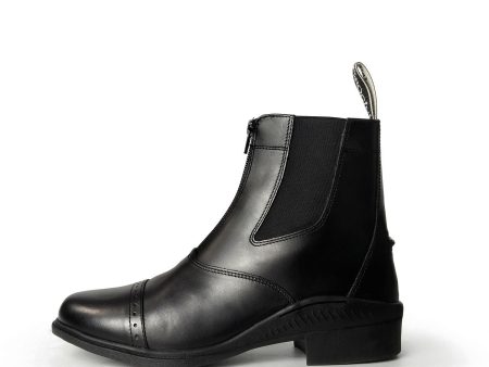 Brogini Tivoli Leather Paddock Boots Black Size 40 (6.5) Adult Hot on Sale