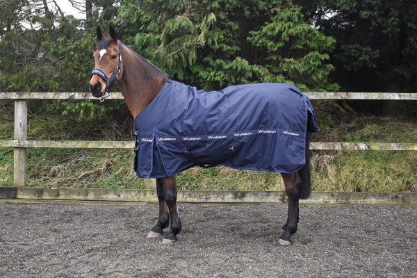 Whitaker Kirby Turnout Rug 100Gm Navy 6  6  Online Hot Sale