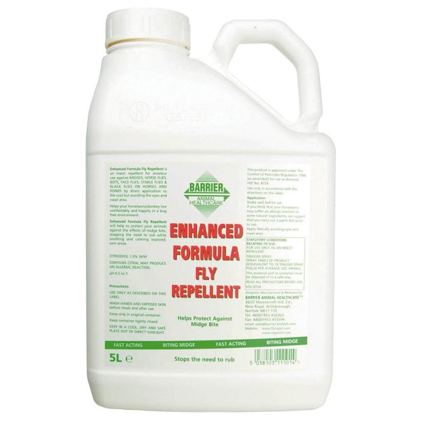 Barrier Enhanced Formula Fly Repellent 5ltr Hot on Sale