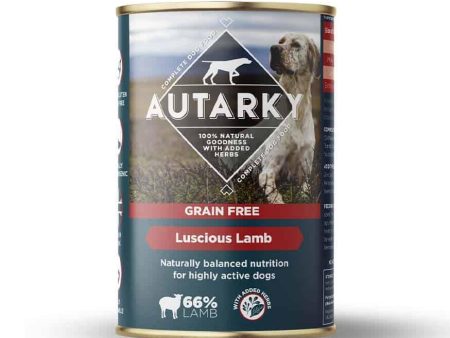 Autarky Adult Dog Grain Free Lamb 12 x 395g For Discount