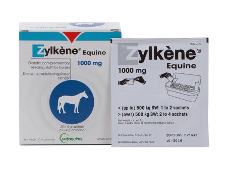 Vetoquinol Zylkene Equine 20 X 4G Hot on Sale