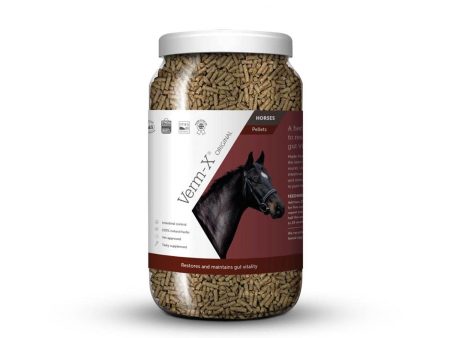 Verm-X Herbal Pellets For Horses & Ponies 1.5Kg Tub Sale