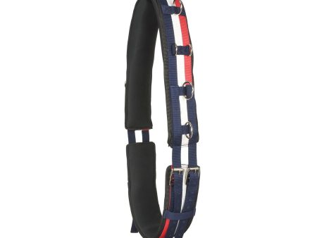 Whitaker Lunge Roller Pony Red White Navy Discount