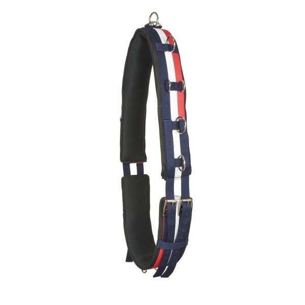 Whitaker Lunge Roller Pony Red White Navy Discount