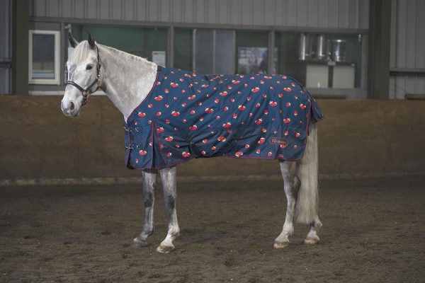 Whitaker Strawberry Turnout Rug 0Gm 5  0  Navy Online now