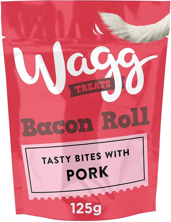 Wagg Bacon Roll Treats 125g For Discount