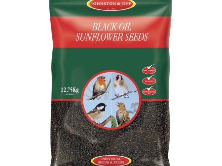 Johnston & Jeff Black Oil Sunflower Seed 12.75kg Online Hot Sale