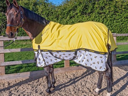 Whitaker Bee-Dry Airflow Turnout Rug 5  6  Yellow Online Hot Sale