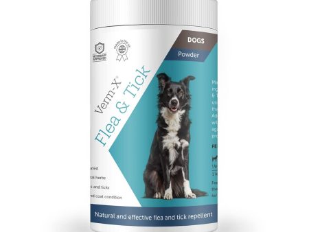 Verm-X Flea & Tick Powder For Dogs 70G Fashion