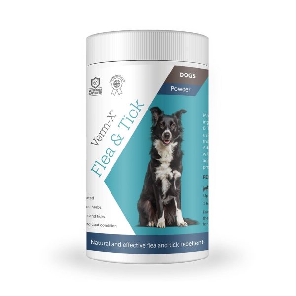 Verm-X Flea & Tick Powder For Dogs 70G Fashion