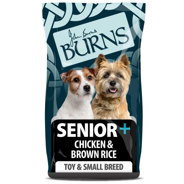 Burns Senior+ Toy & Small Breed - Chicken & Brown Rice, 2kg Online