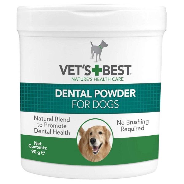 Vets Best Dental Powder Dog, 90g For Discount