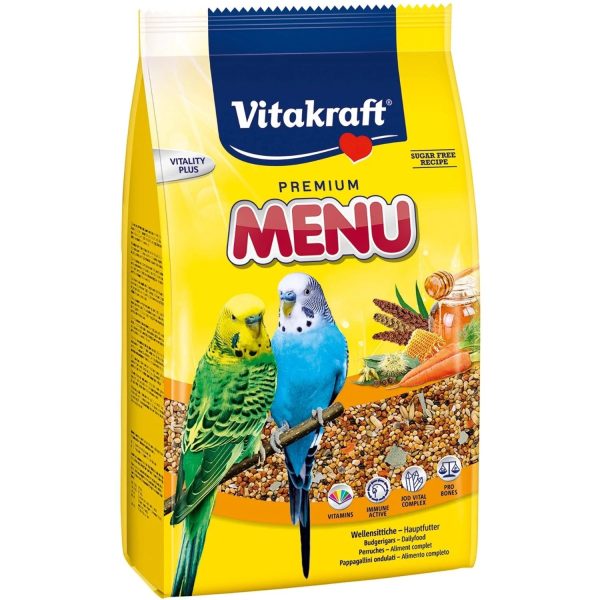 Vitakraft Budgie Menu, 500G Cheap