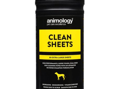 Animology Clean Sheets 80 Pack For Sale