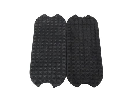 Bitz Stirrup Treads Fillis Black 5  (125mm) Sale