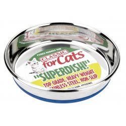 Classic Large Non Slip Cat Stainless Steel Superdish 6  Online Hot Sale