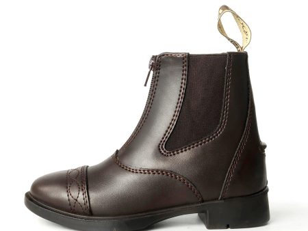 Brogini Tivoli Piccino Yr Paddock Boots Childs Brown Size 34 (1.5) Online