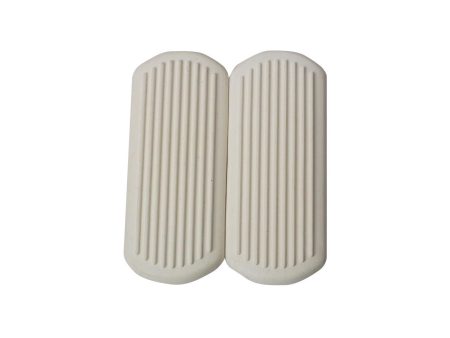 Bitz Stirrup Treads Psob White 4.75  (120 mm) Online