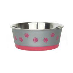 Classic Hybrid Stainless Steel Dish Pink 700ml Online Sale