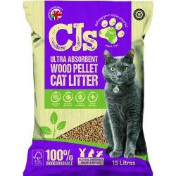 CJ s Ultra Wood Litter, 15ltr Sale