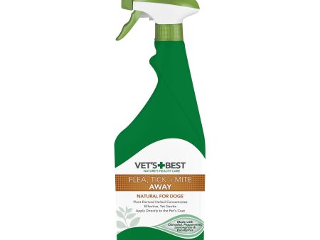 Vets Best Natural Flea Tick & Mite Away For Dogs 500Ml Cheap