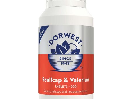 Dorwest Herbs Scullcap & Valerian 500 Tablets Supply