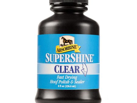 Absorbine Supershine Hoof Polish Clear X 237ml Supply