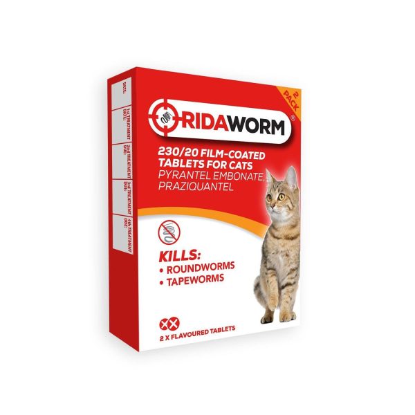 Chanelle Ridaworm Cat Tablets 2 Tablets For Cheap