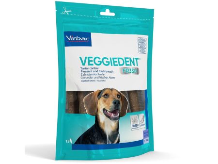 Virbac Veggiedent Fr3Sh Chews For Dogs 15 Pack Medium Discount