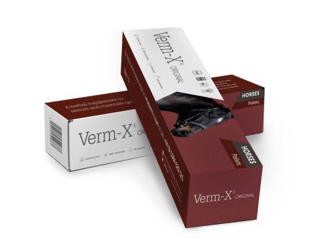 Verm-X Herbal Pellets For Horses & Ponies 12 X 250G Box For Discount