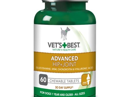 Vets Best Advanced Hip & Joint Tablets For Dogs 60 Tablets Online