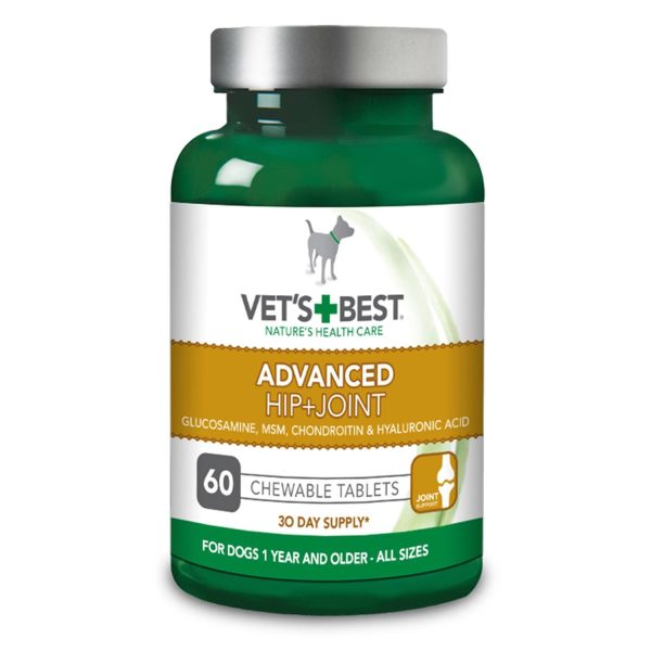 Vets Best Advanced Hip & Joint Tablets For Dogs 60 Tablets Online