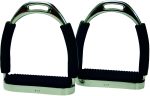 Bitz Stirrups Flexi C W Treads Black 4.75  (120mm) Supply