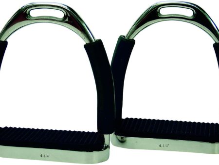 Bitz Stirrups Flexi C W Treads Black 4.75  (120mm) Supply