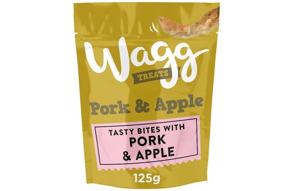 Wagg Pork & Apple Treats, 125g Online now