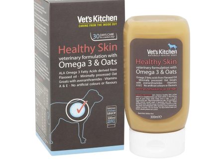 Vet S Kitchen Healthy Skin Omega 3 & Oats 300Ml For Sale