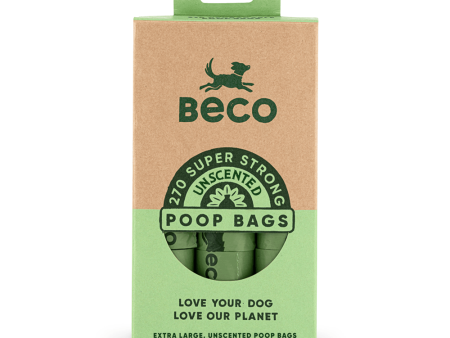 Beco Super Strong Unscented Poop Bags x 270 For Sale