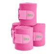 Bitz Bandages Fleece Pink 4 Pack Supply