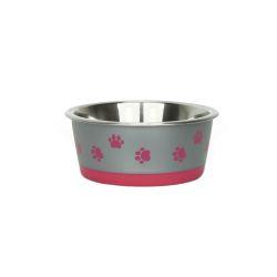 Classic Hybrid Stainless Steel Dish Pink 380ml For Discount