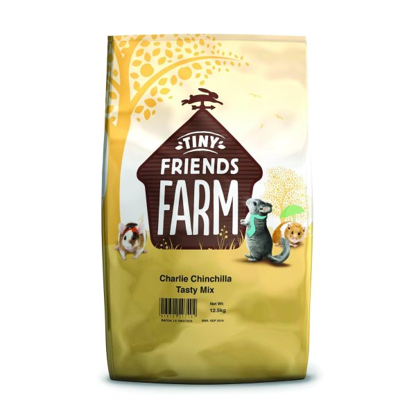 Supreme Tiny Friends Farm Charlie Chinchilla Tasty Mix, 12.5kg on Sale