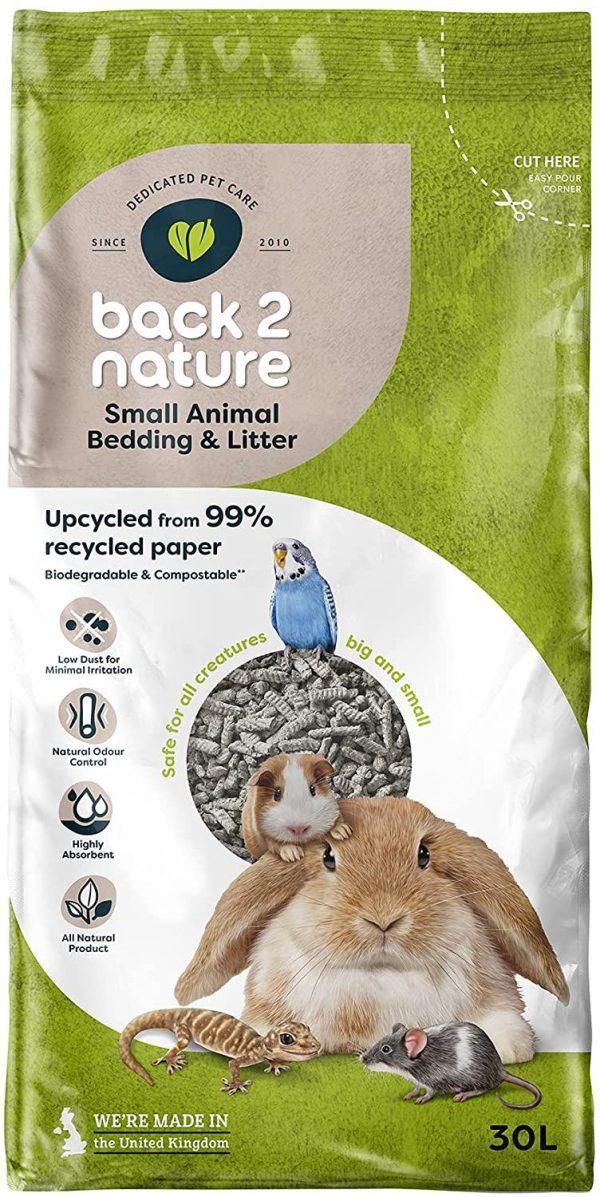 Back 2 Nature Small Animal Bedding 30 Litre Online now