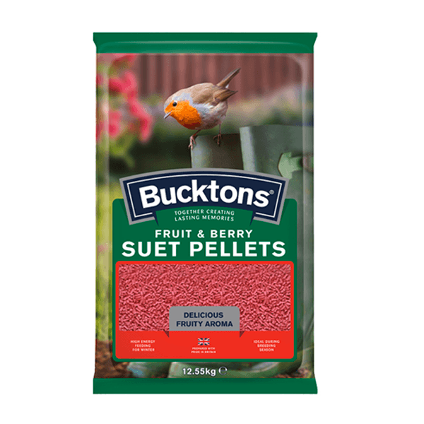 Bucktons Fruit & Berry Suet Pellets 12.55kg Discount