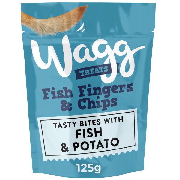 Wagg Fish Finger Treats, 125g Sale