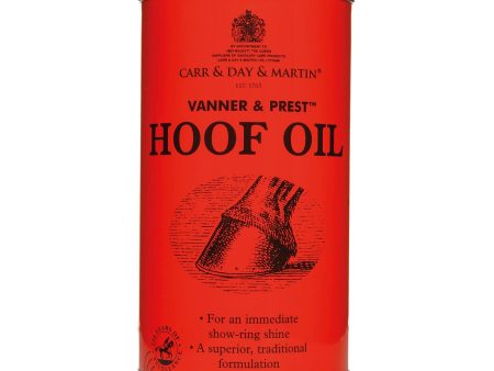 Carr & Day & Martin Vanner Prest Hoof Oil 500ml Online Sale