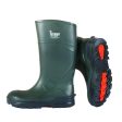 Troya Techno Wellingtons Safety Size 10 (44) Dark Green Black Adult Online Hot Sale