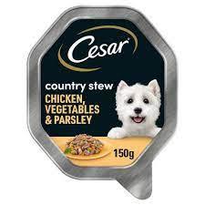 Cesar Country Stew Wet Dog Food with Chicken & Vegetable in Gravy 150g x 14 Discount